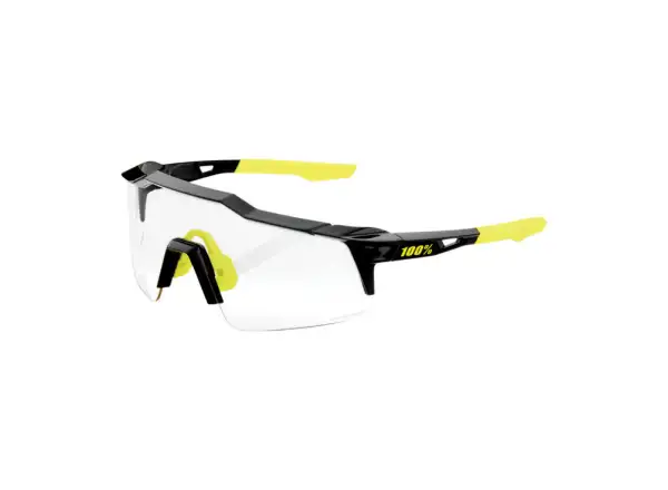 100% Speedcraft SL okulary Gloss Black/Photochromic