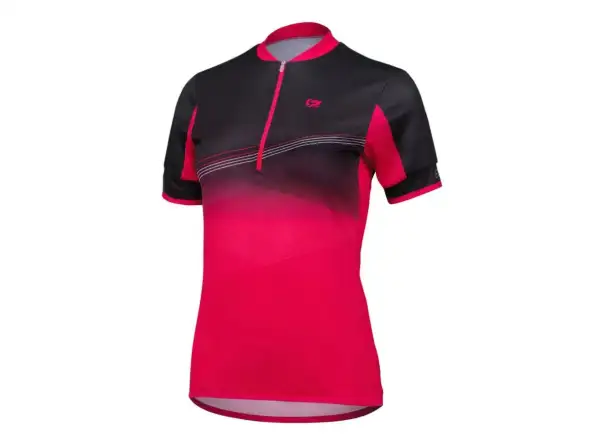 Etape Liv damski dres krótki rękaw różowa/czarna