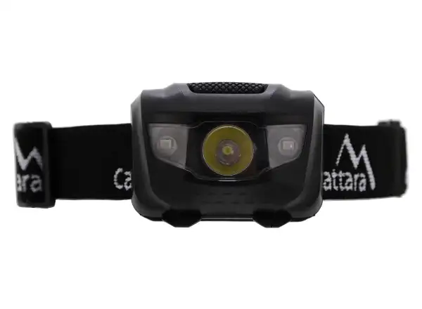 Cattara latarka czołowa LED 80 lm czarna
