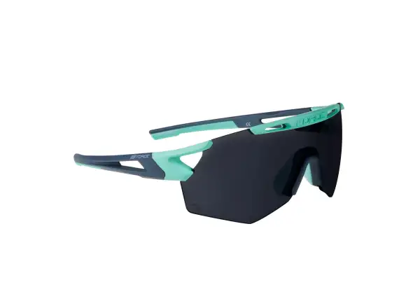 Force Arcade okulary rowerowe Mint-stormy Blue/czarne lustrzane szkła