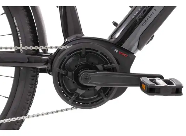 Rock Machine Torrent e50-29 B rower elektryczny trekkingowy Touring/Gloss Black/Grey