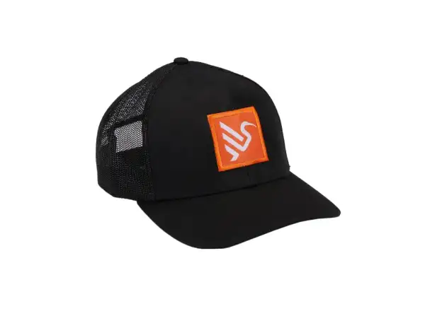 Ibis Patch Trucker Cap czapka z daszkiem czarna/pomarańczowa