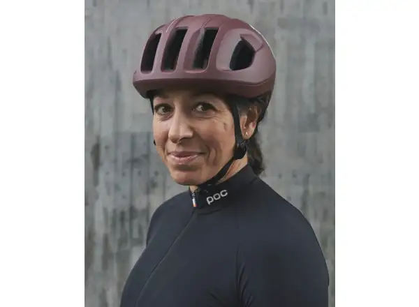 POC Ventral MIPS kask Garnet Red Matt