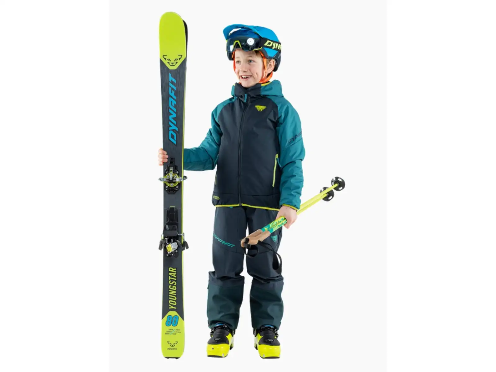Dynafit Youngstar Infinium Insulation dziecięca kurtka Mallard Blue