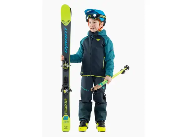 Dynafit Youngstar Infinium Insulation dziecięca kurtka Mallard Blue
