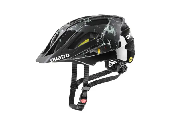 Uvex Quatro CC MIPS kask Black/Jade Matt