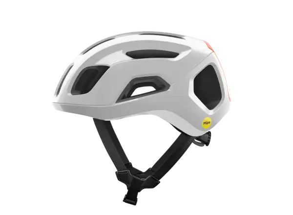 POC Ventral Air MIPS szosowy kask Hydrogen White/Fluorescent Orange