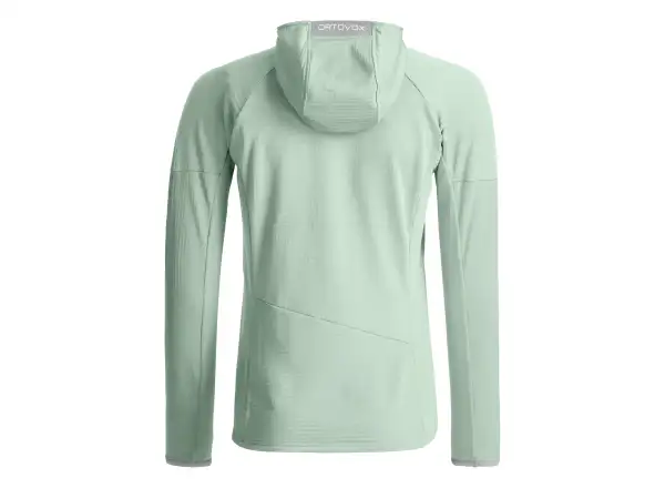 Ortovox Fleece Light Grid Hoody damska bluza Green Acid