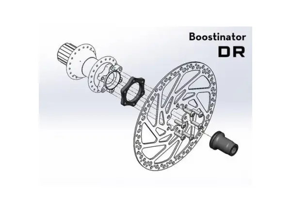 Wolf Tooth Boostinator DR adapter na BOOST dla DT Star Ratchet tylny