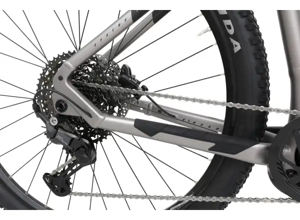Apache Falcon 2 Bosch CX 800 Wh górski rower elektryczny szary