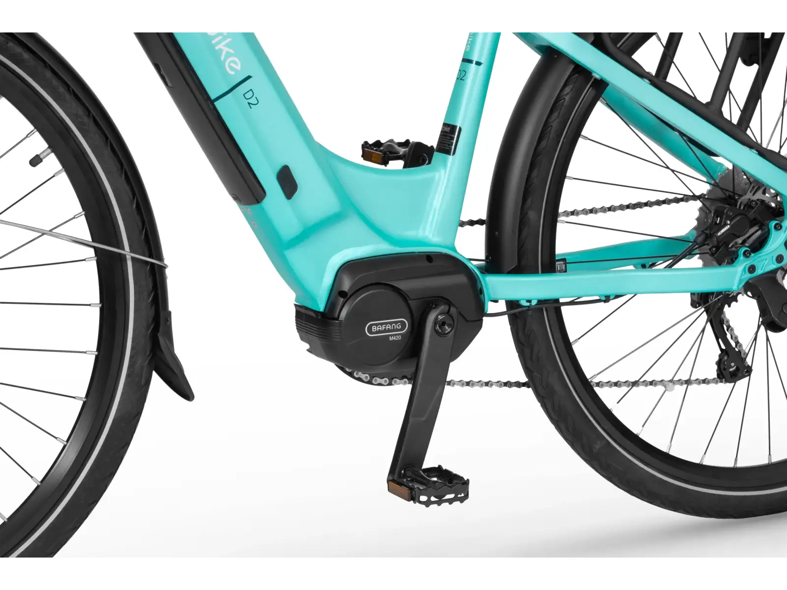 Ecobike D2 City Menthol miejski rower elektryczny