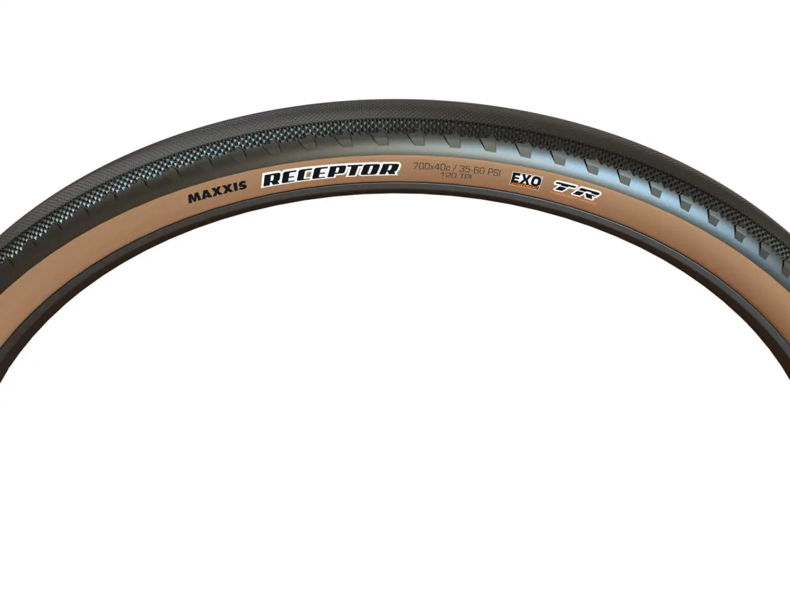 Maxxis Receptor Hypr-X/EXO/TR/Tanwall 700x40" gravel opona kevlarowa