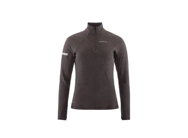 Craft ADV SubZ Wool damska koszulka do biegania z dlugim rekawem fioletowa
