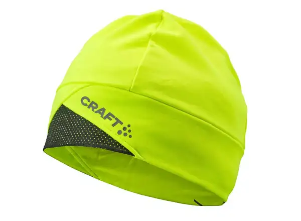 Craft ADV Lumen Fleece czapka biegowa żółta