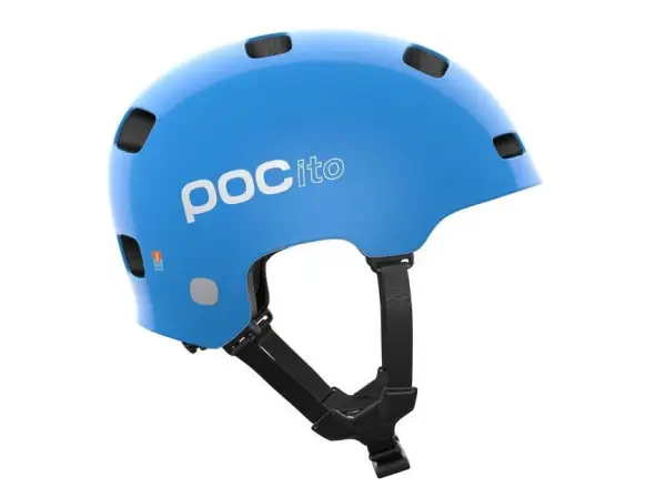 POC POCito Crane MIPS dziecięcy kask Fluorescent Blue