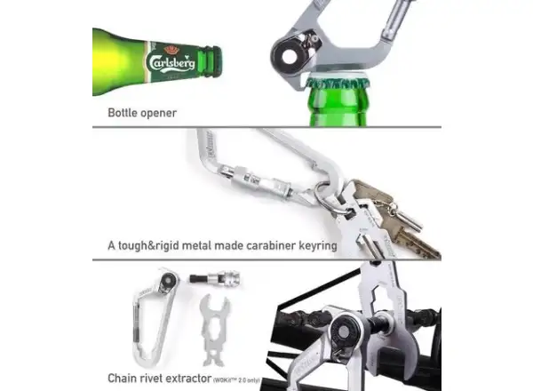 Woho WOKit 2.0 Bikepacking tools zestaw narzędzi Silver