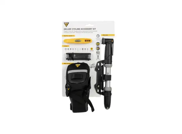 Topeak Deluxe Cycling Accesory Kit zestaw akcesoriów do roweru