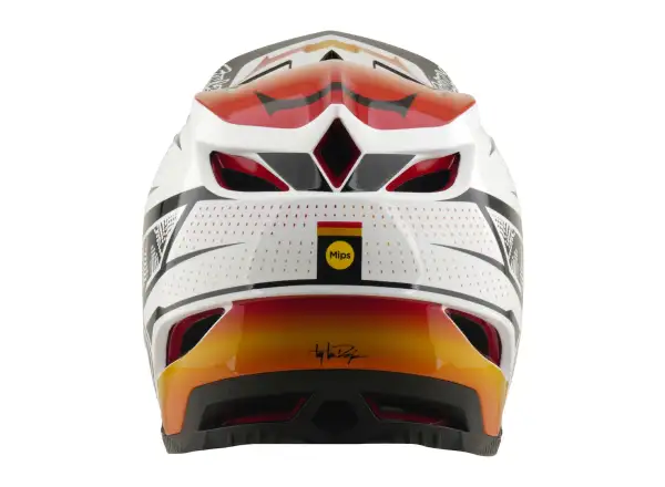 Troy Lee Designs D4 Composite MIPS kask Lined up White
