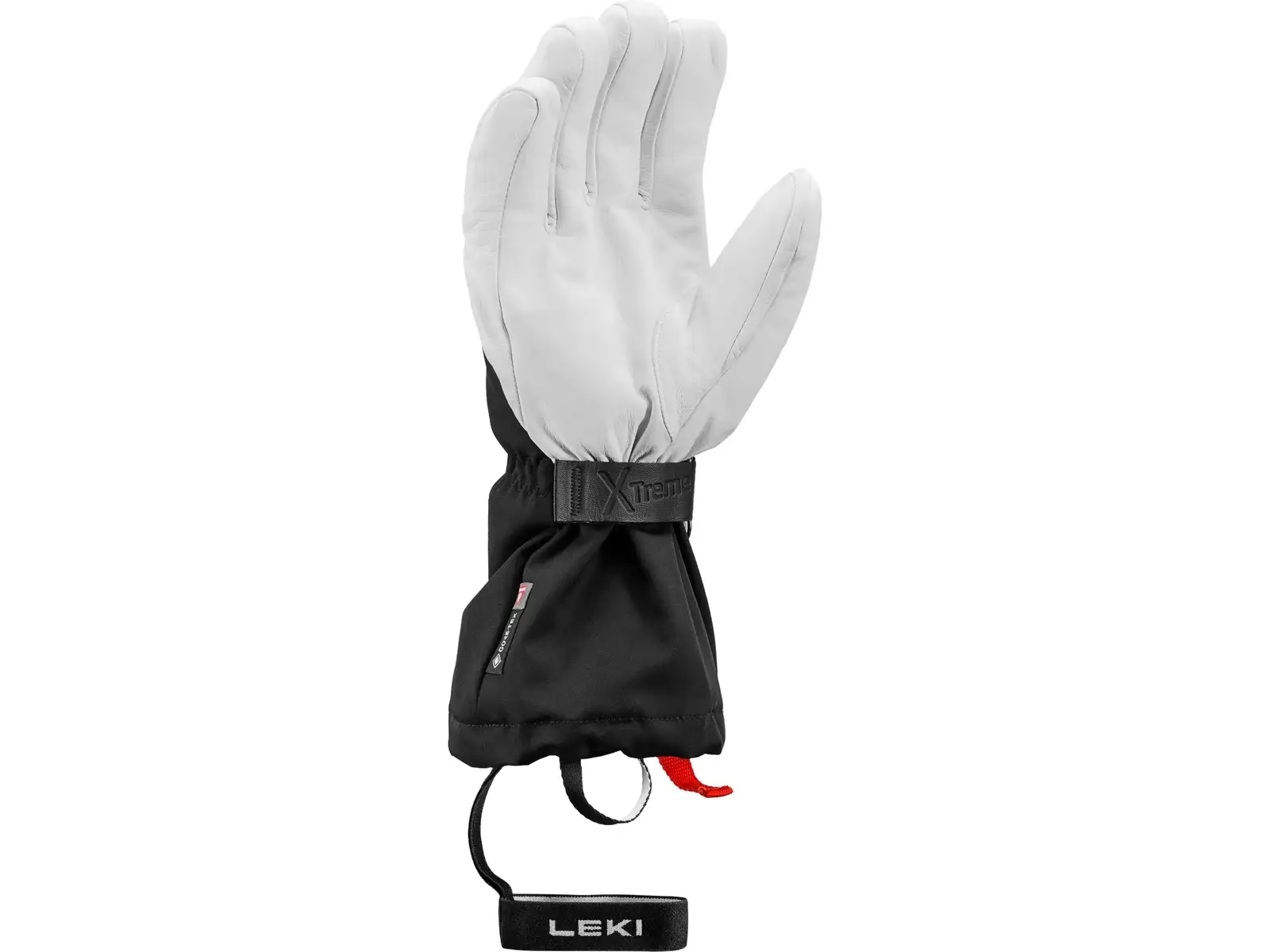 Leki Guide X-Treme narty rękawice Black/White