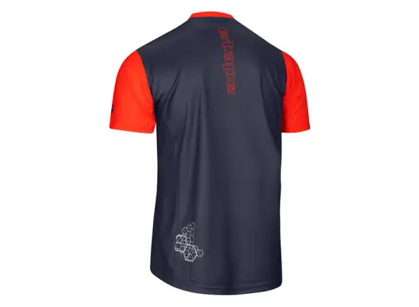 Etape Dirt męska koszulka z krótkim rękawem Modrá/Oranžová