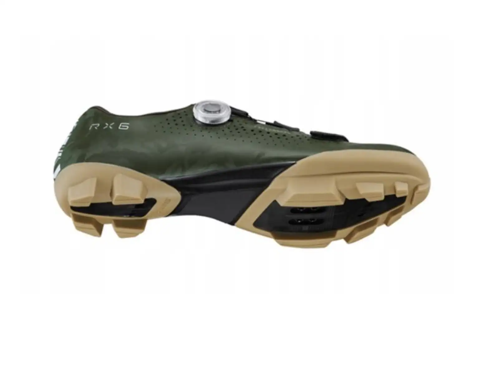 Shimano SH-RX600 Wide męskie gravelowe buty Olive