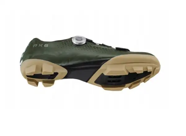 Shimano SH-RX600 Wide męskie gravelowe buty Olive