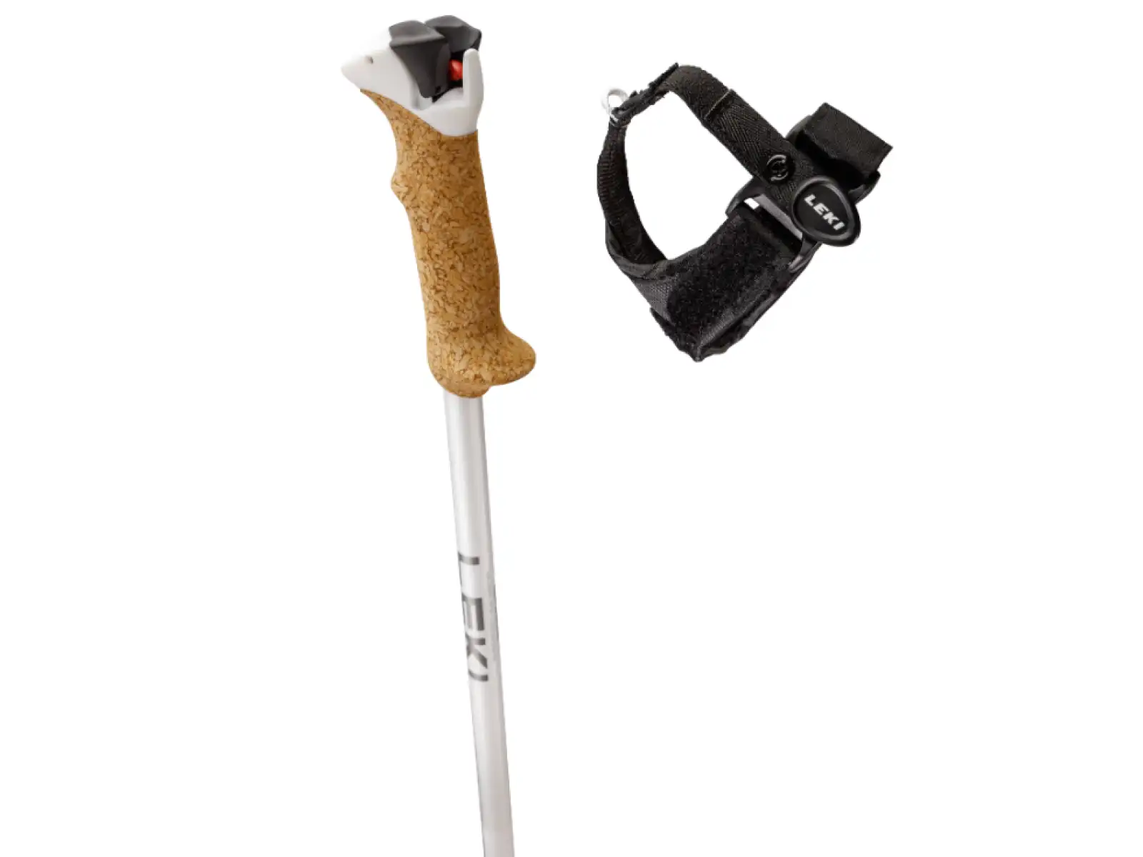 Leki Stella S kijki zjazdowe White/Silver/Whitegold