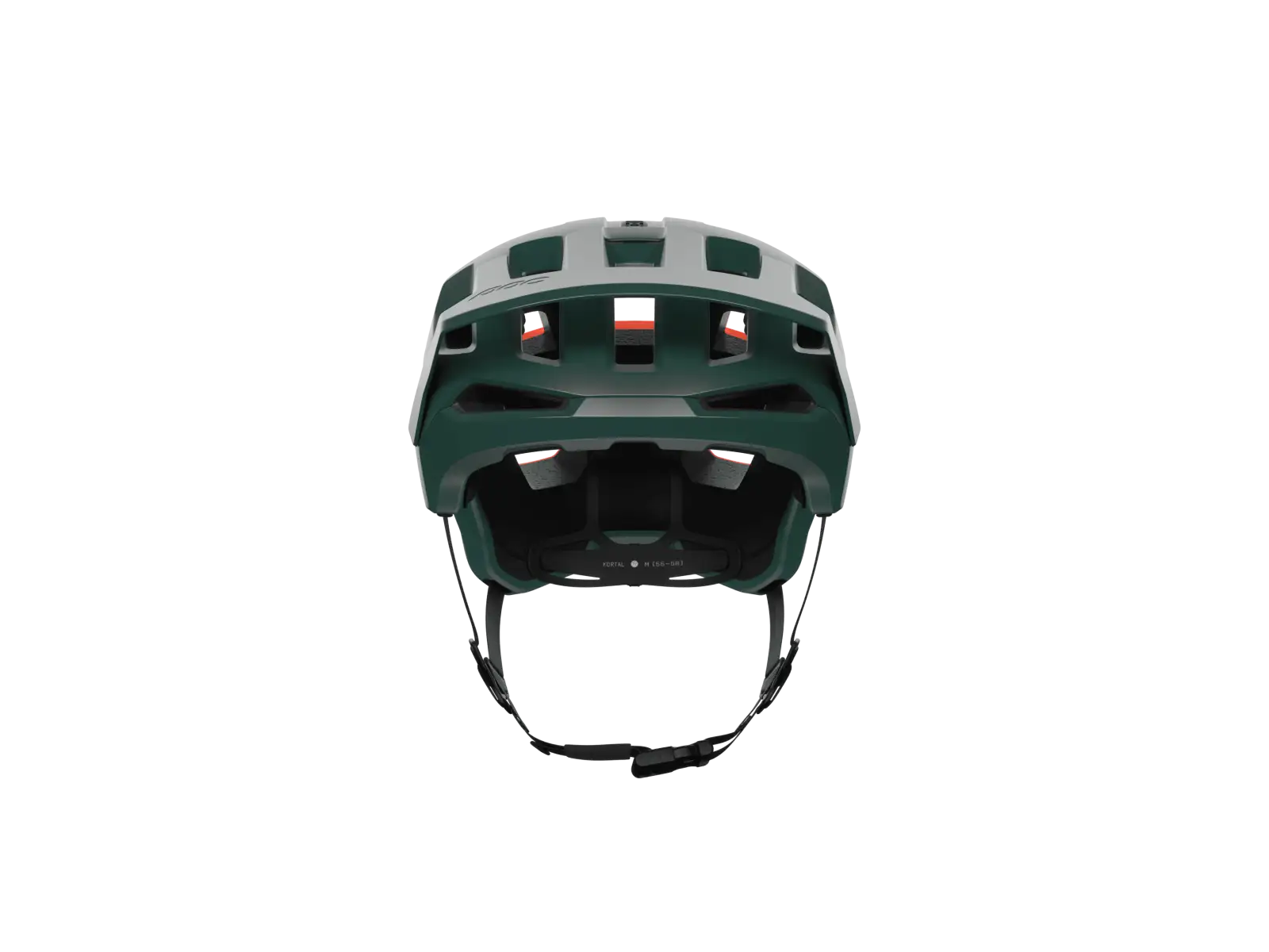 POC Kortal Race MIPS MTB kask Pargasite Green Matt/Fluorescent Orange Matt