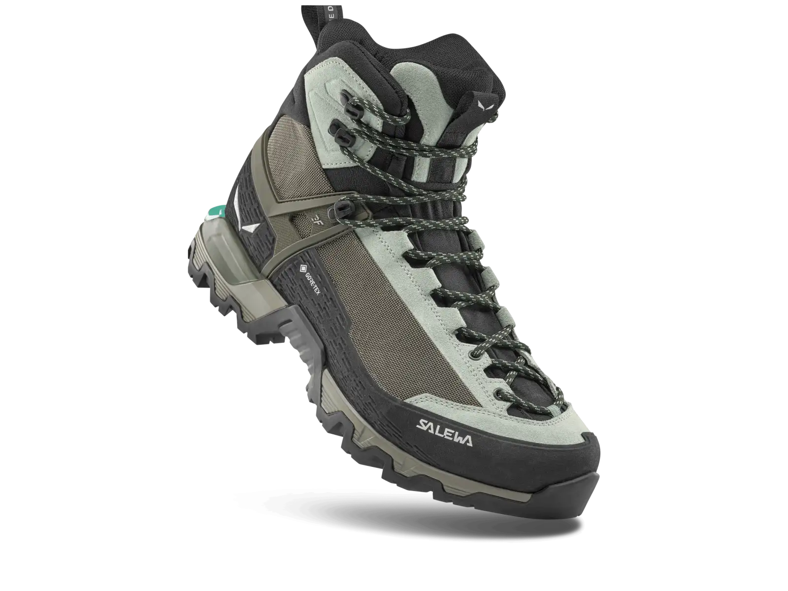 Salewa Mountain Trainer 3 Tech Mid GTX damskie buty turystyczne Shadow/Faded Green