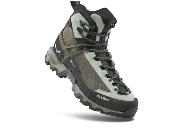 Salewa Mountain Trainer 3 Tech Mid GTX damskie buty turystyczne Shadow/Faded Green