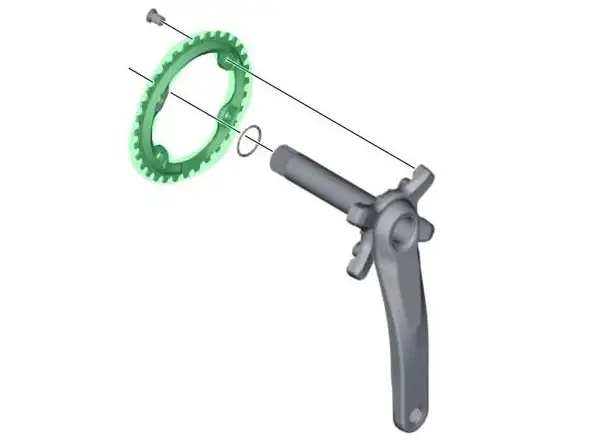 Shimano XT M8000 SM-CRM81 XT tarcza 1x11sp. 32z.