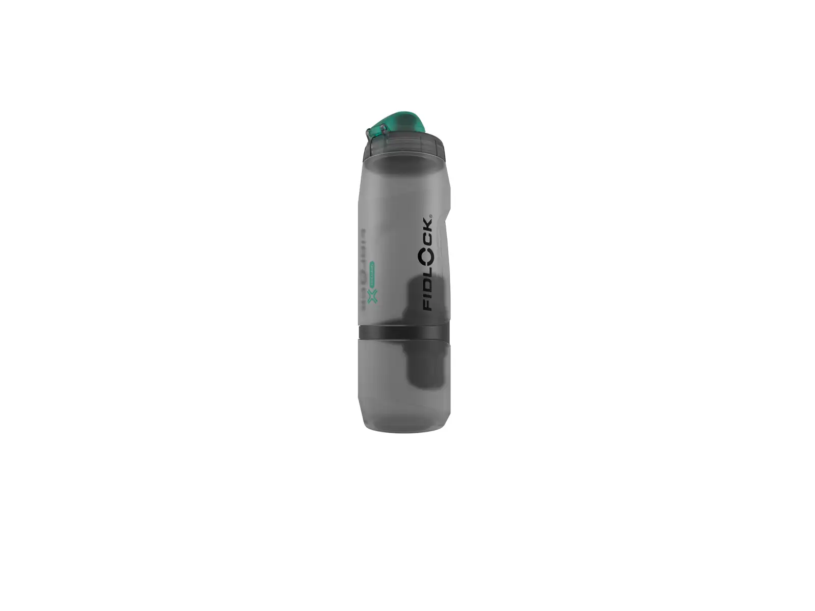 Fidlock Twist zestaw antybakteryjna butelka Smoke 800 ml + baza na ramę