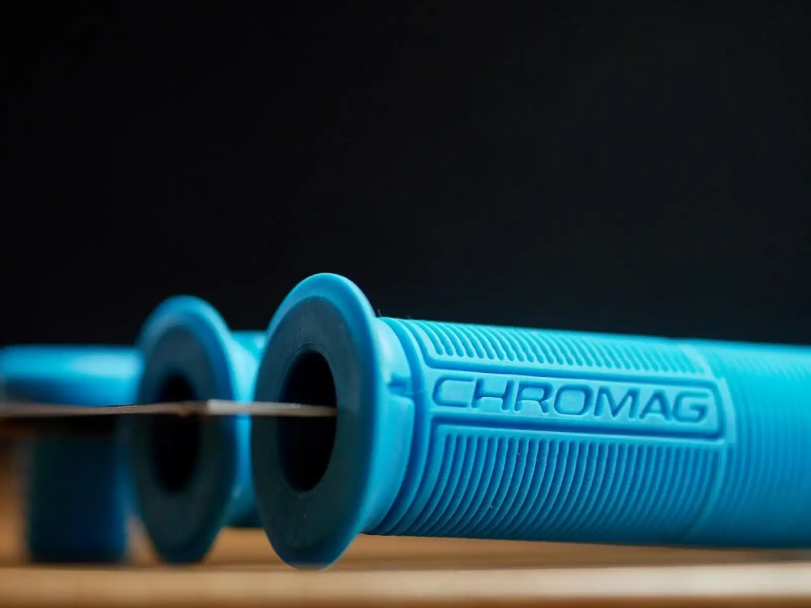Chromag Wax chwyty niebieska
