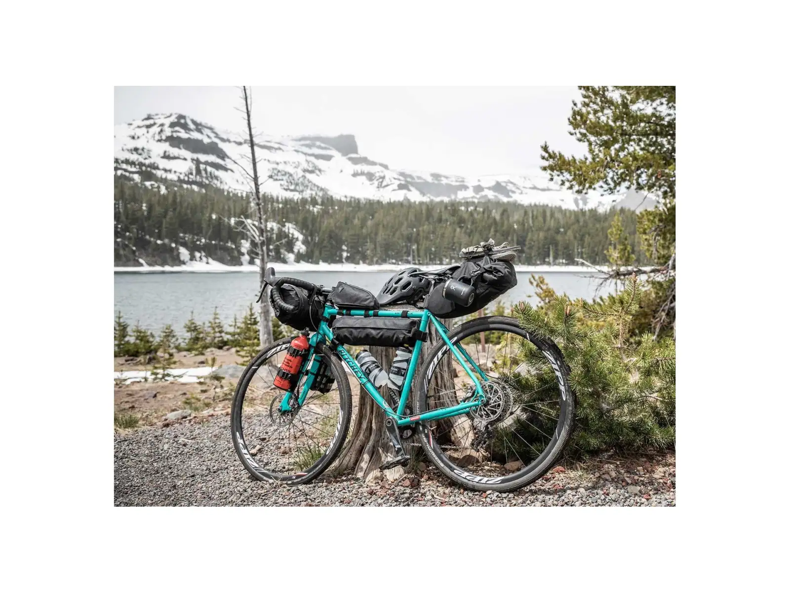 Topeak bikepacking MidLoader torba na ramę 6 l zielona