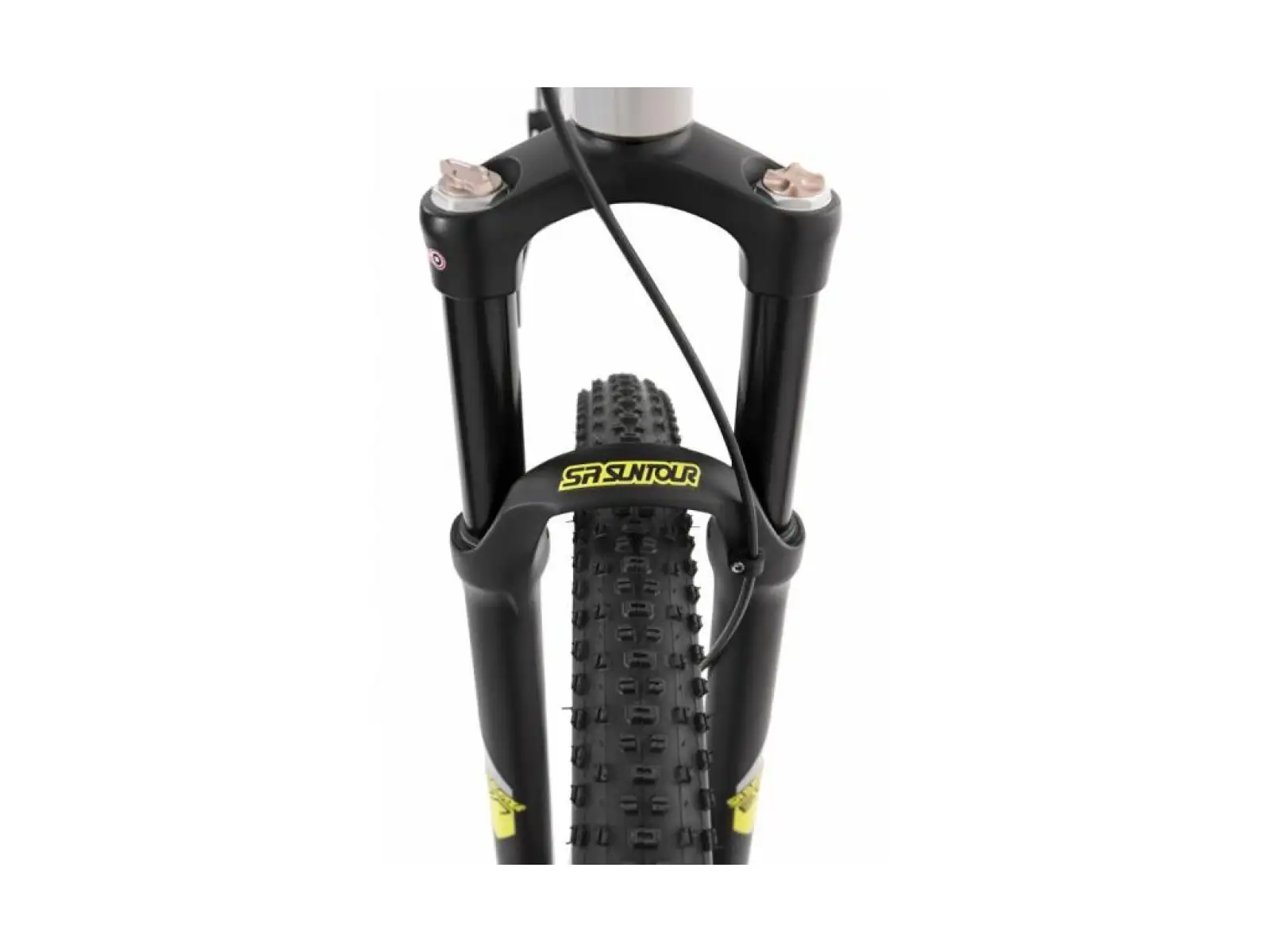 Rock Machine Torrent 60-29 gloss light grey/dark grey/yellow rower górski