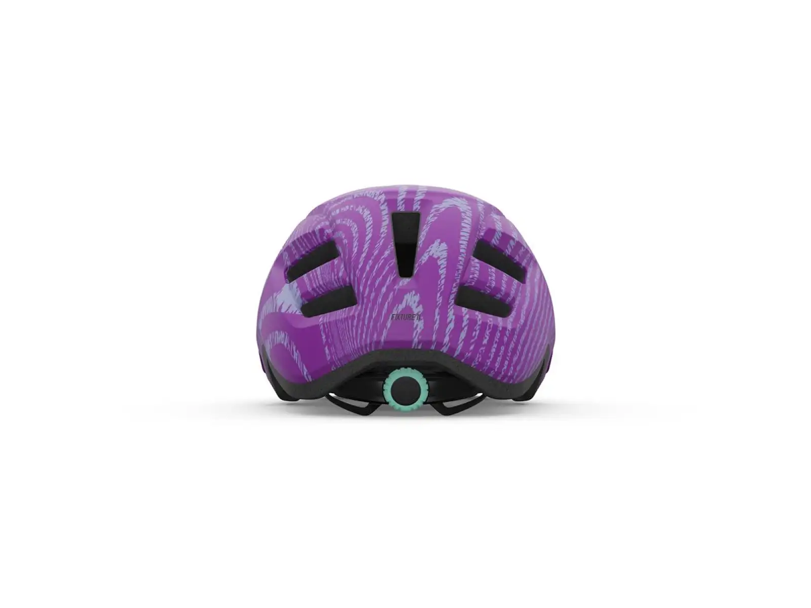 Giro Fixture II Youth kask dziecięcy Mat Purple Ripple