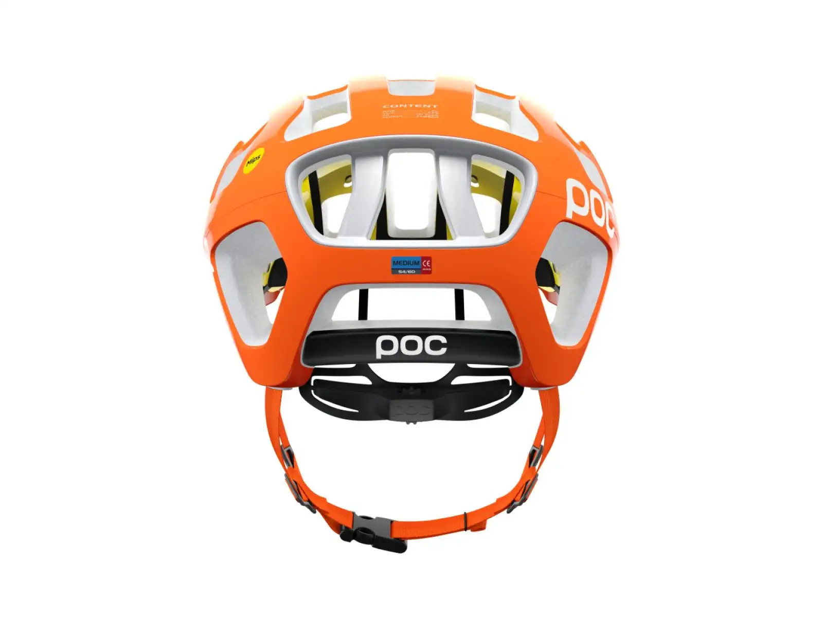 POC Octal MIPS kask rowerowy Fluorescent Orange AVIP