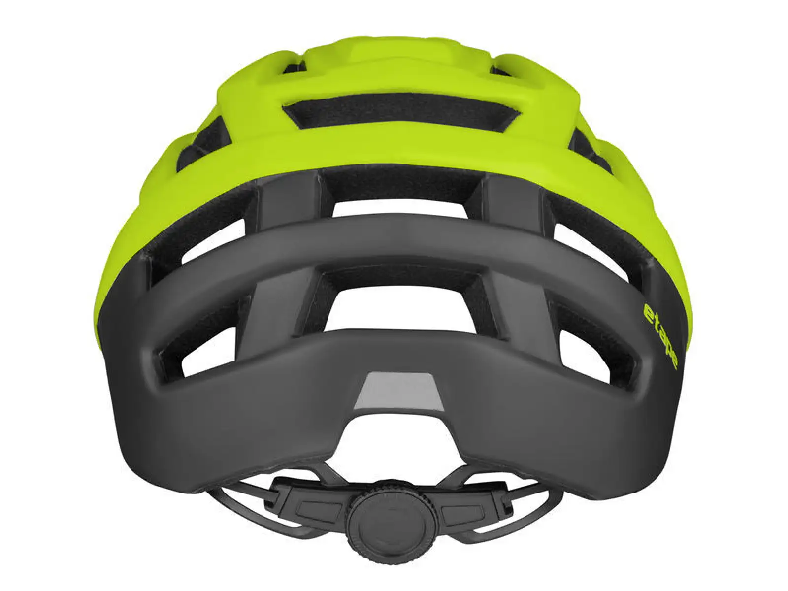 Etape Tomcat kask limonkowy/czarny matowy