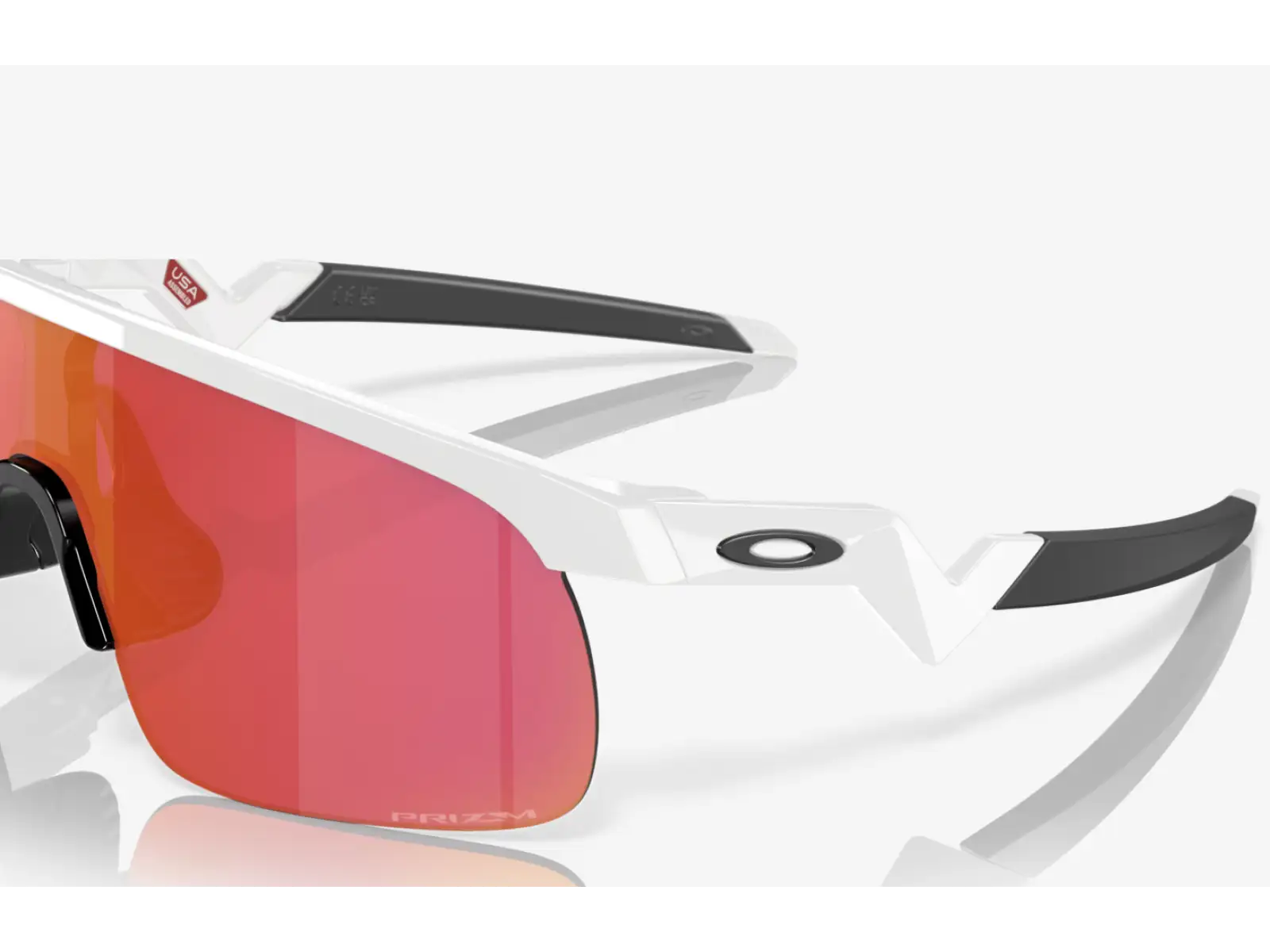 Oakley Resistor okulary przeciwsłoneczne Polished White/Prizm Field