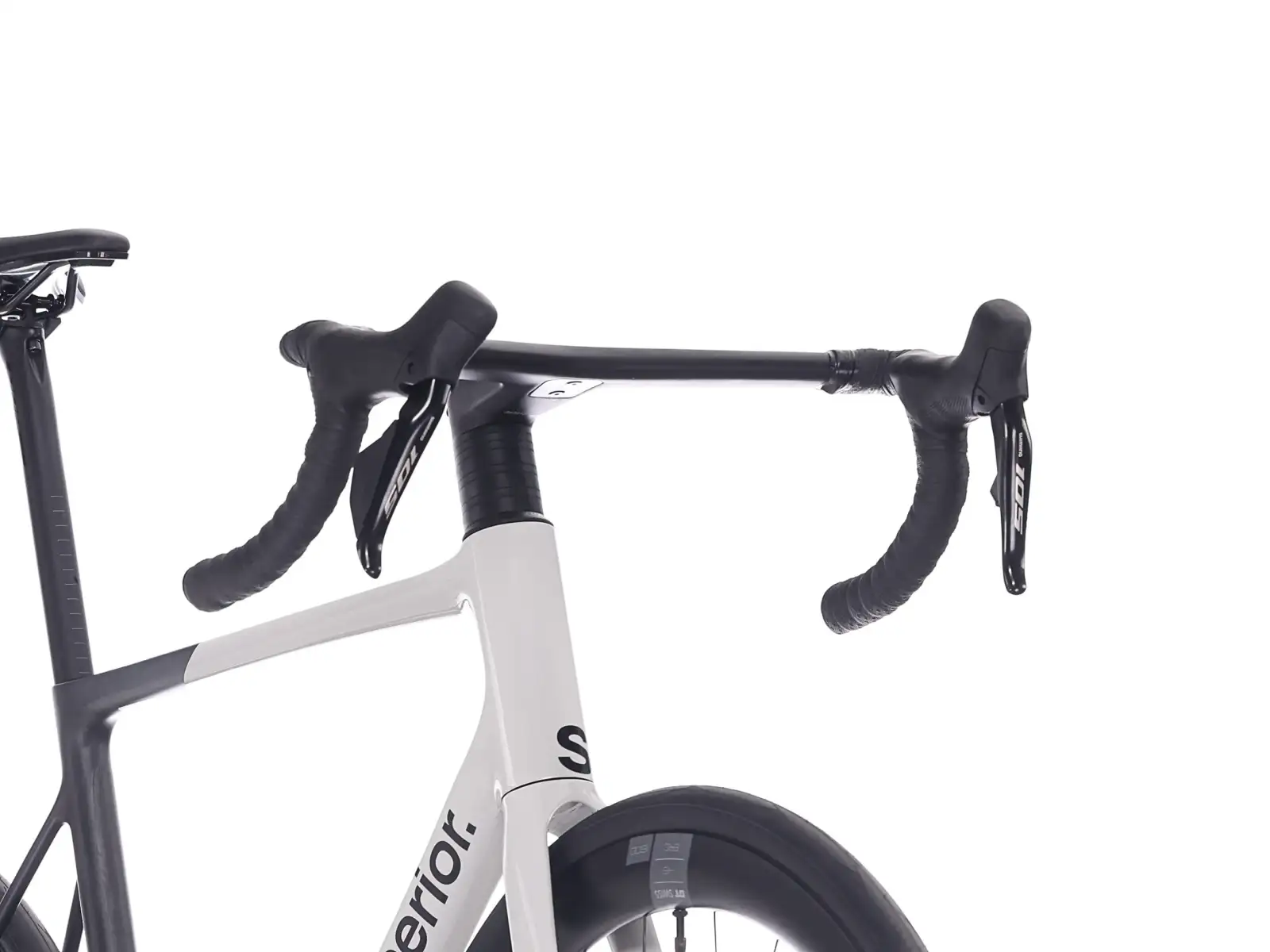 Superior RR 9.6 rower szosowy Matte Carbon / White
