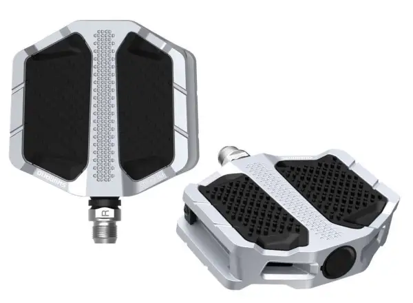 SHIMANO PD-EF205 Płaskie platformowe pedały srebrna