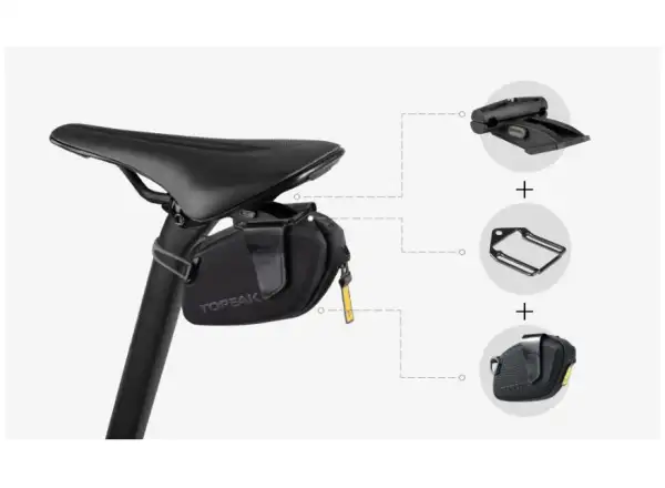Topeak Duo Fixer uchwyt pod siodełko czarna