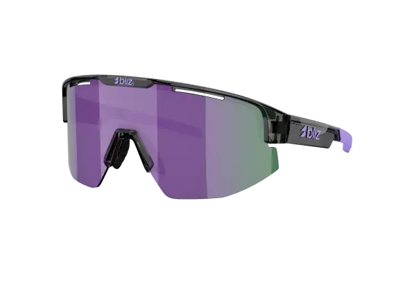 Bliz Matrix Small okulary przeciwsłoneczne Crystal Black/Grey Purple Multi