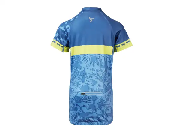 Silvini Scrivia dziecięca koszulka blue/lime