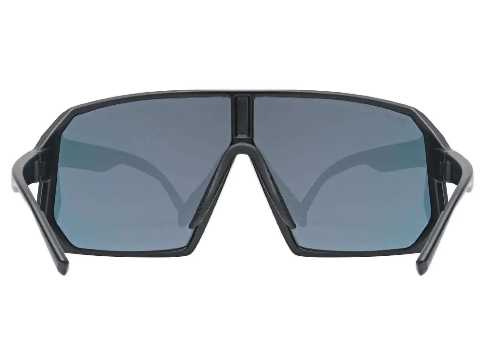 Uvex Sportstyle 237 okulary Black Matt/Mirror Red
