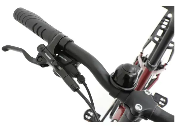 Apache Tanka 24 RX składany rower elektryczny 363 Wh S/M bordowy