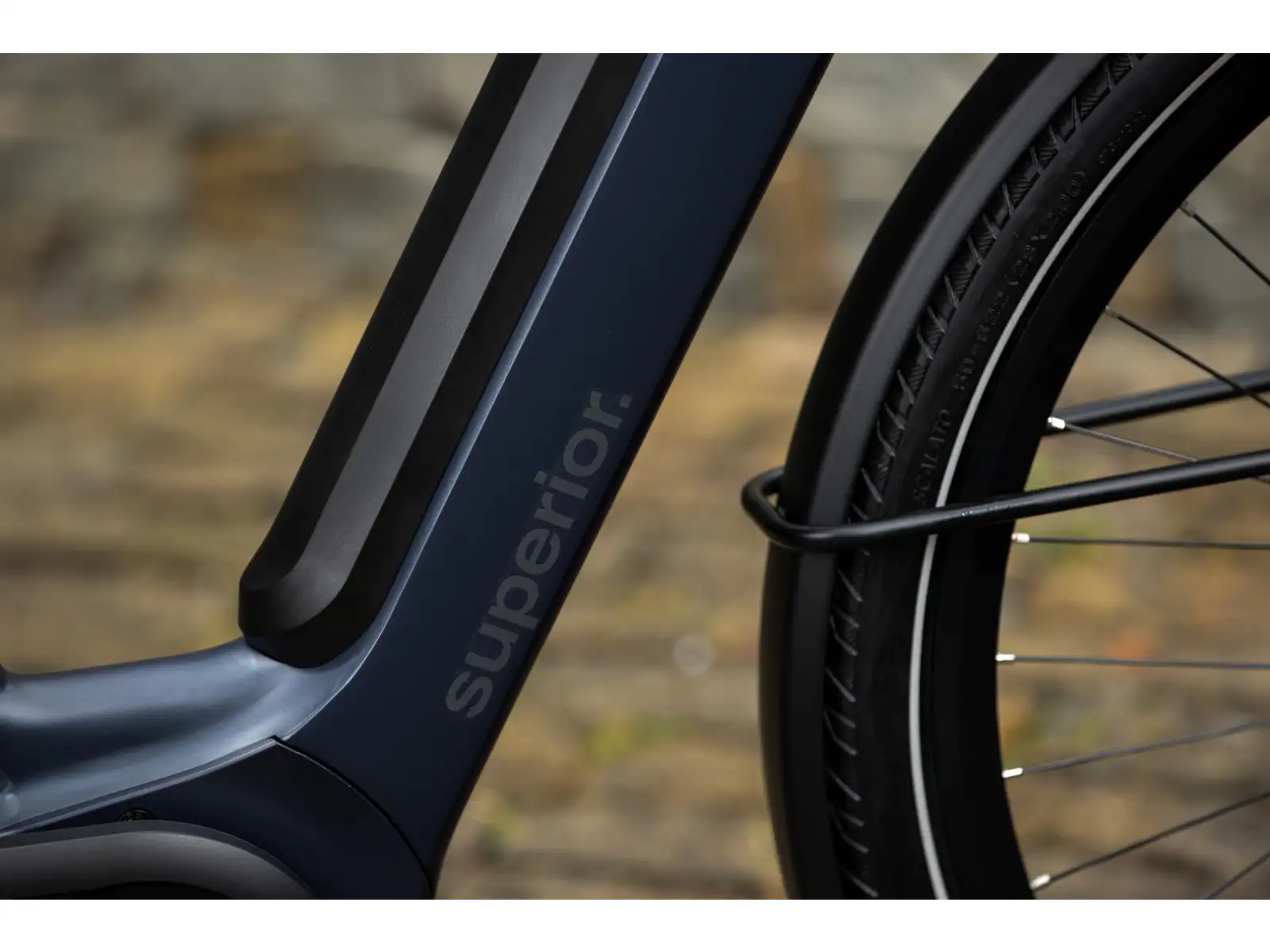 Superior eWAY 6.1 miejjski rower elektryczny Matte Dark Blue