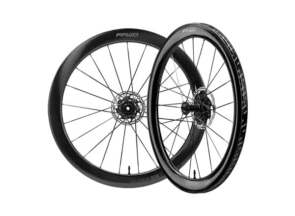 FFWD RAW CS 55 szosowe koła zapleciona Gloss Black