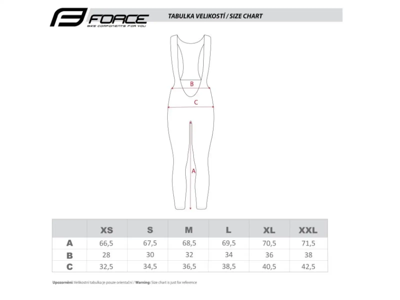 Force Reflex Line Lady damskie spodnie z szelkami czarna/różowa