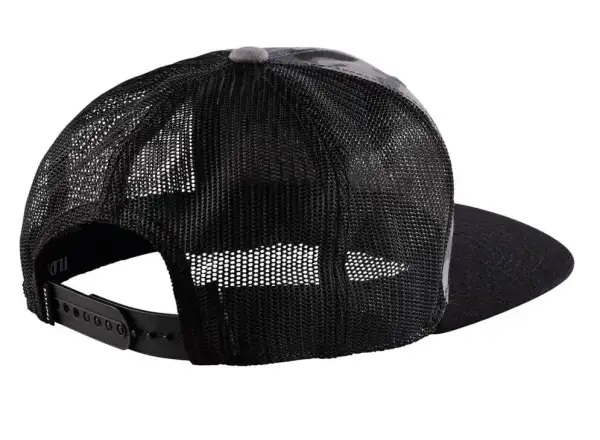 Troy Lee Designs 9Fifty Signature Snapback czapka z daszkiem Camo Black/Silver